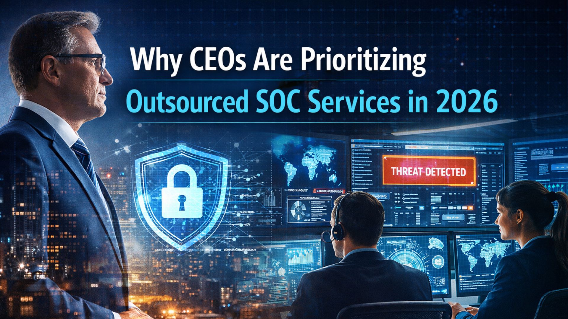 Why CEOs Are Prioritizing Outsourced SOC Services in 2026