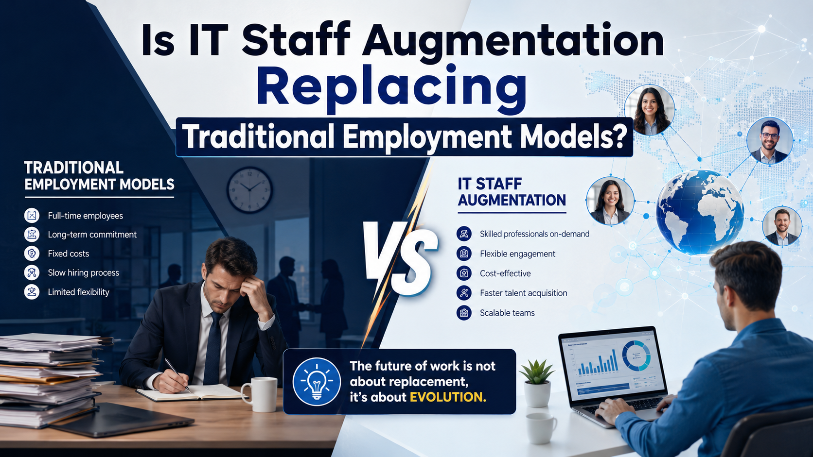 Is IT Staff Augmentation Replacing Traditional Employment Models