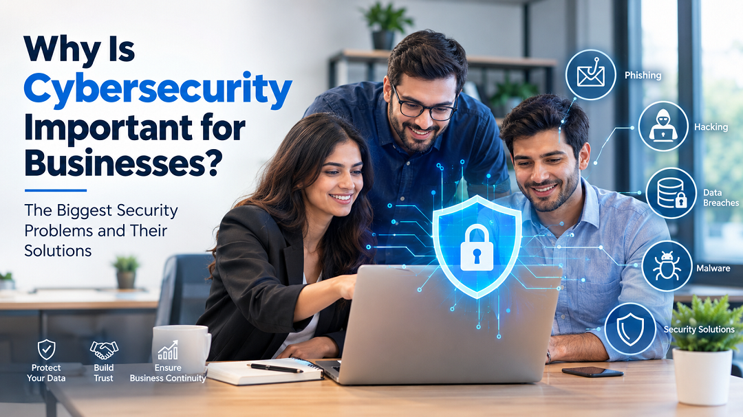 Why Is Cybersecurity Important for Businesses? The Biggest Security Problems and Their Solutions